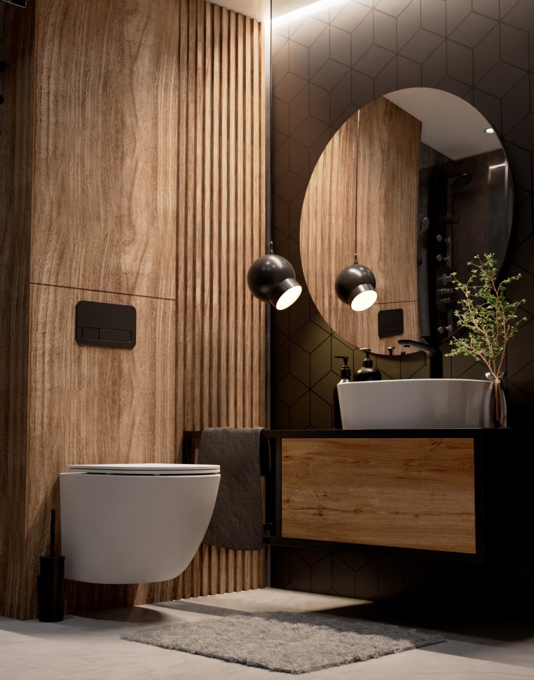 AQM2002MW Унитаз подвесной с сиденьем SoftClose, технология смыва Rimless, скрыт. крепеж. Белый мат