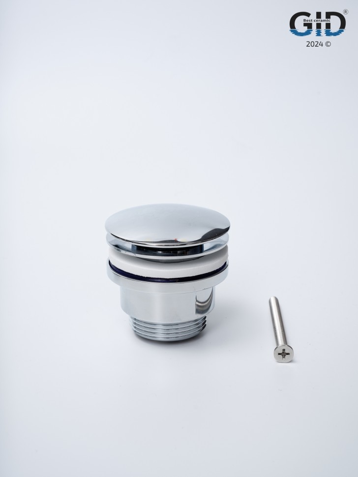 Донный клапан Gid универсальный G-36CH 76603K хром 7x7x10