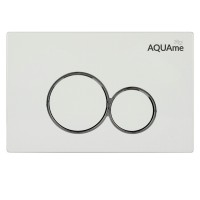 AQM4101W Панель смыва AQUAme, белый