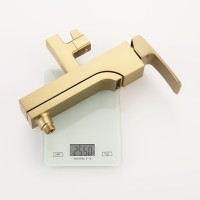 Душевая система Raglo для ванны и душа, золотой сатин