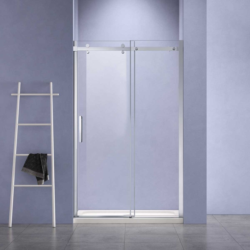 Душевая дверь Como-N VDS-4CN140CL, 1400, хром, стекло прозрачное