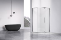 Душевой уголок Show VSP1-4SH100CL, 1000*1000, хром, стекло прозрачное