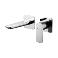 Смеситель для раковины VENTAS S скрытого монтажа, раздельный, хром глянцевый