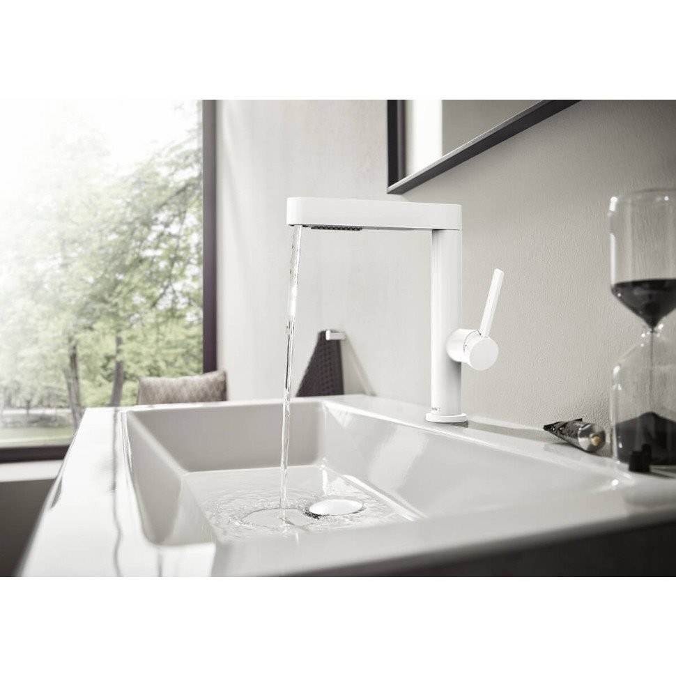 Смеситель для раковины Hansgrohe Finoris (76063700) Белый матовый
