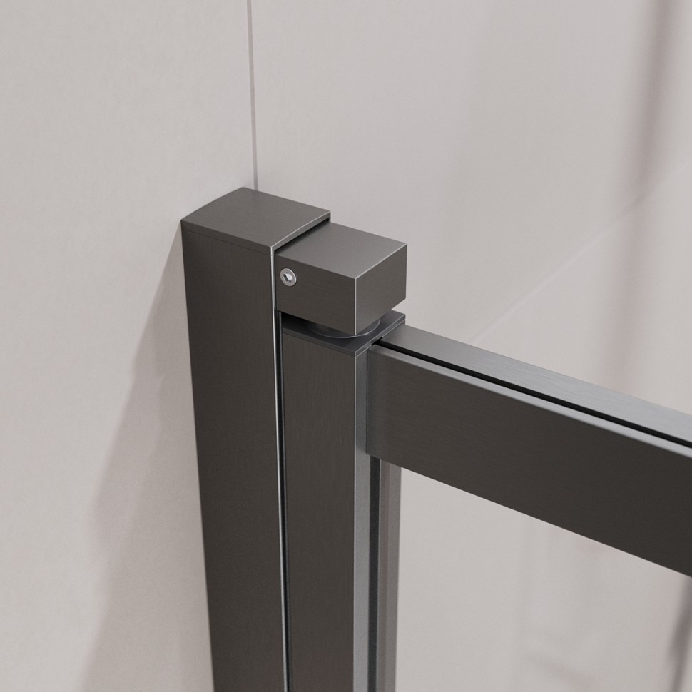 Душевая шторка на ванну CEZARES SLIDER-VF-11-90/150-C-GM