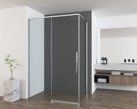 Душевой уголок Ultima VSR-7UL9014CL, 1400*900, хром, стекло прозрачное