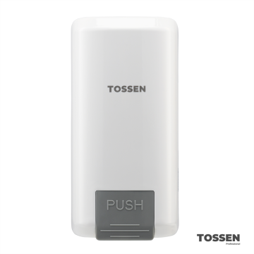 TOSSEN MN-7220 PW - механический дозатор жидкого мыла (коллекция «Классический белый»)