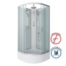 Душевая кабина Niagara Classic NG-3302-14BKT (100х100х210) средний поддон(26см),стекло матовое,4 места