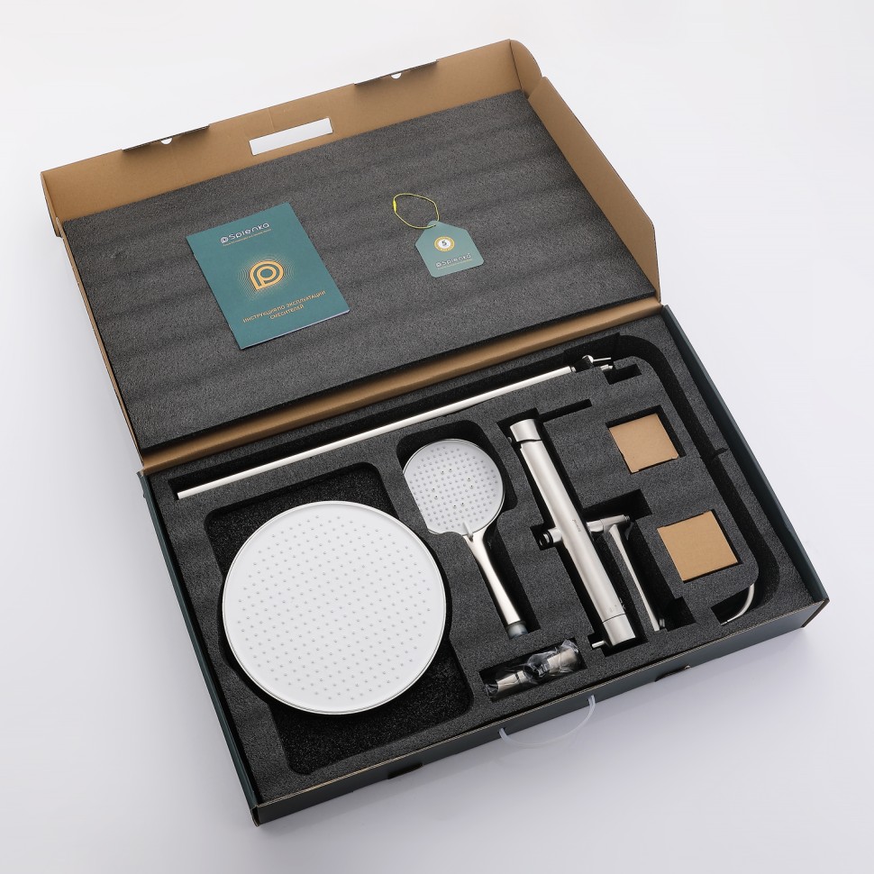 Душевая система Splenka для ванны и душа S223.24.05 Сатин