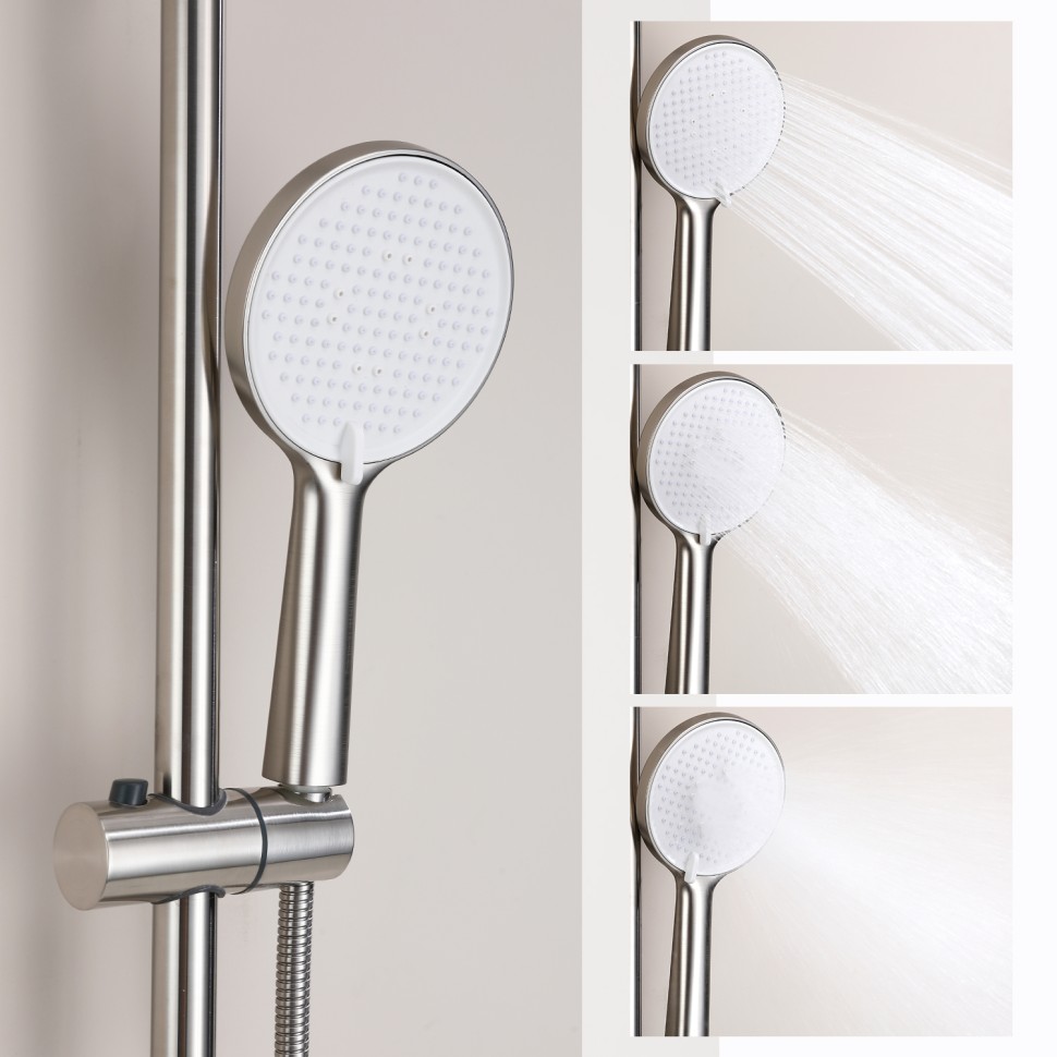 Душевая система Splenka для ванны и душа S223.24.05 Сатин