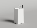 Раковина напольная ARMONIA SQUARE 01 450х450х900 S-Stone Матовое