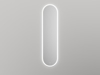 Зеркало для ванной ARMONIA овальное двойной LED подсветкой 450*1785*25 mm Salini 27MA.02.450.1785