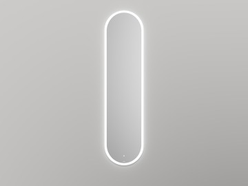 Зеркало для ванной ARMONIA овальное двойной LED подсветкой 450*1785*25 mm Salini 27MA.02.450.1785