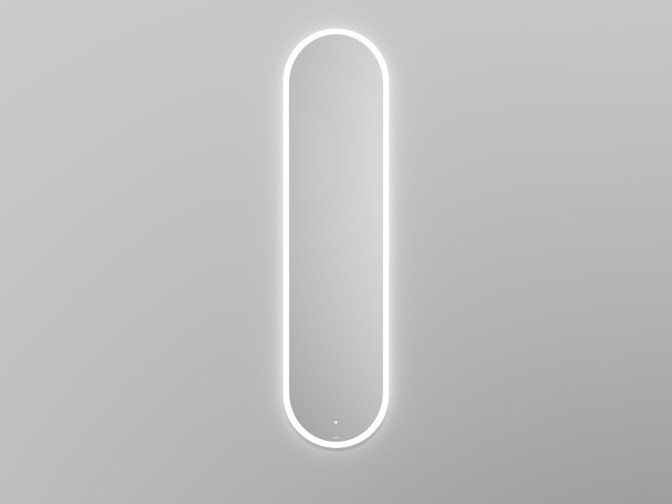 Зеркало для ванной ARMONIA овальное двойной LED подсветкой 450*1785*25 mm Salini 27MA.02.450.1785