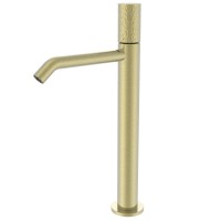 Смеситель для раковины Аура (Aura) VBF-6AU2BG, брашированное золото