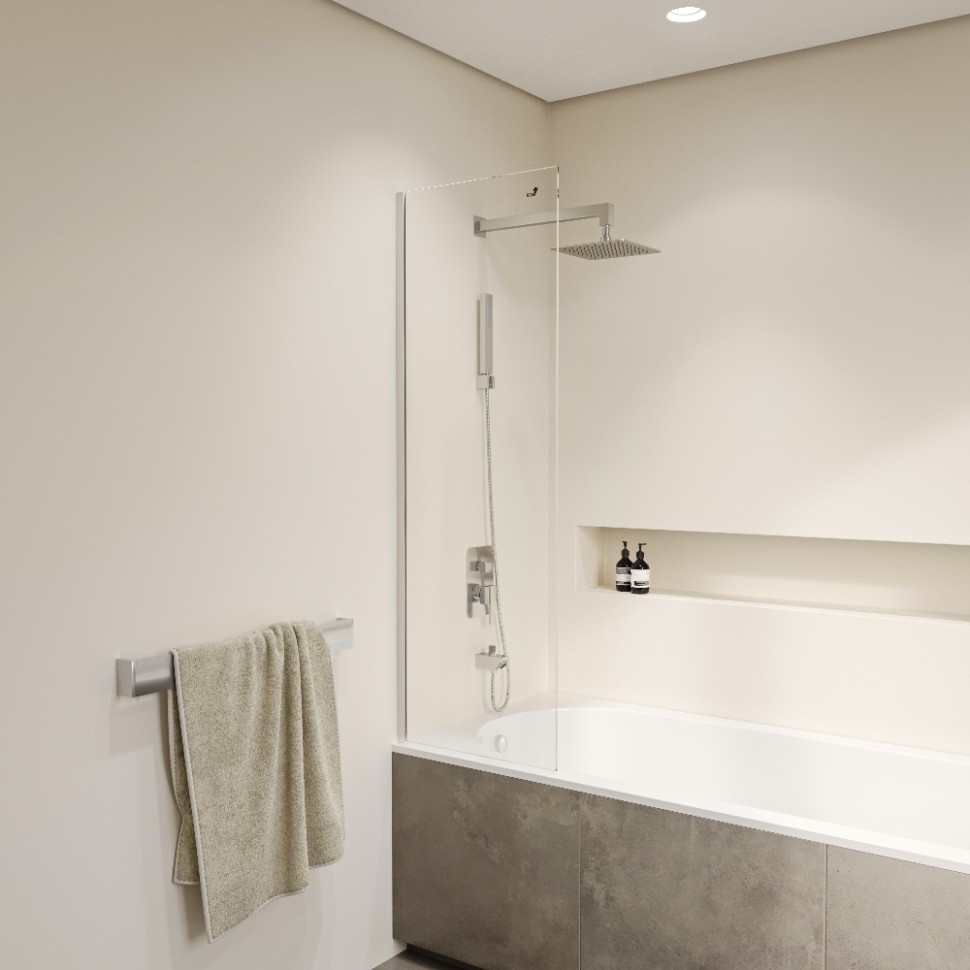 Шторка на ванну RGW SC-056-8 (Прозрачное, 400)