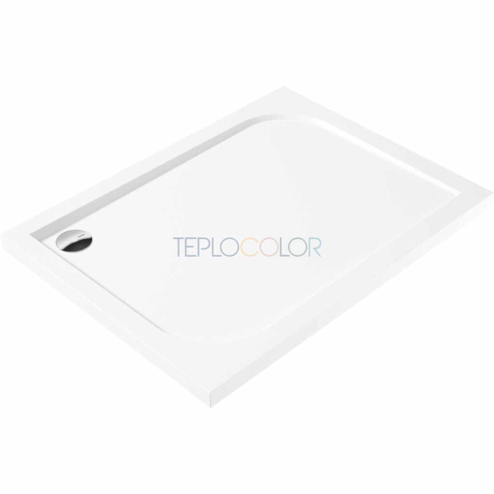 Акриловый душевой поддон, прямоугольный, 100x80 см