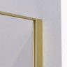 Душевой угол раздвижной Veconi Premium Ptato 300 SP G-L, 1000х900x2000, золото брашированный, стекло прозрачное