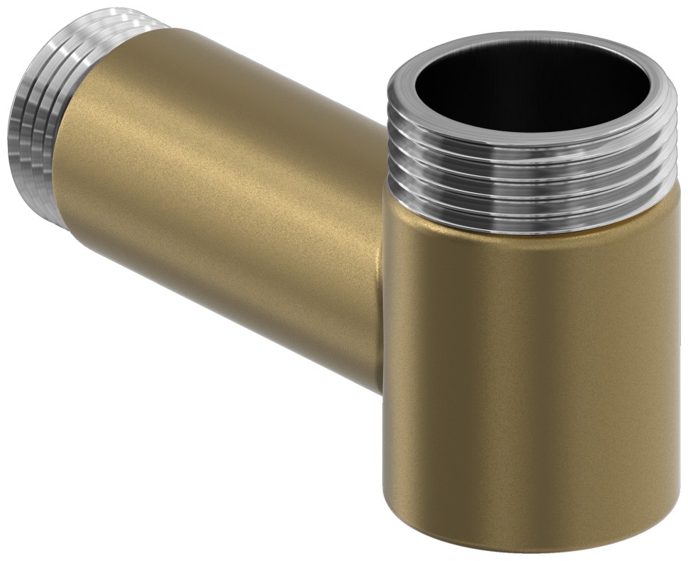 Уголок переходной (G 1" НР х G 3/4"НР)