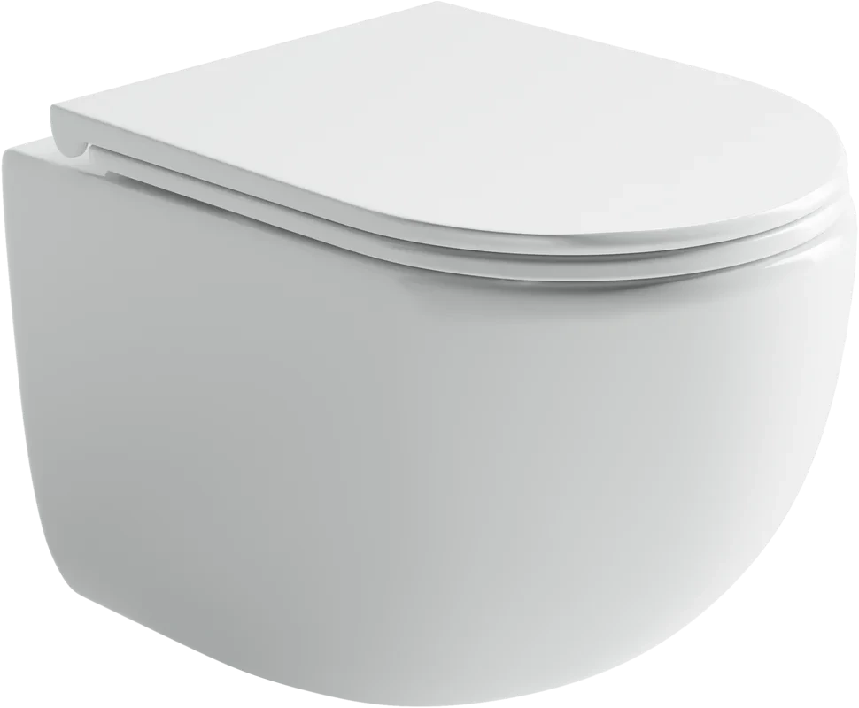 Подвесной унитаз UP безободковый, смыв торнадо CN4007