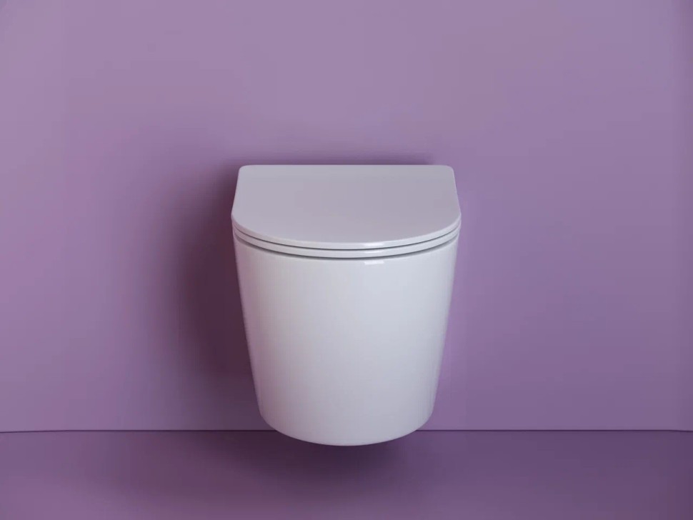 Подвесной унитаз Uno Rimless CN11001