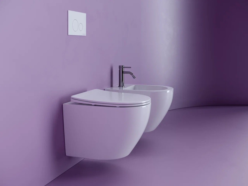 Подвесной унитаз Uno Rimless CN11001