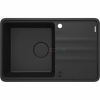 Гранитная мойка, 1-чаша с осушкой