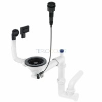 Сифон для гранитной мойки, 1-функция - Space Saver