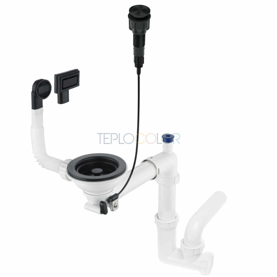 Сифон для гранитной мойки, 1-функция - Space Saver