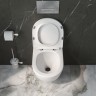 Унитаз подвесной безободковый с сиденьем и смывом TORNADO BelBagno UNO-TOR BB5177CH-TOR/SC