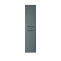 Шкаф-пенал для ванной Uperwood Foster 36х30х160 см, серый графит