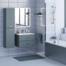 Шкаф-пенал для ванной Uperwood Foster 36х30х160 см, серый графит