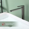 Смеситель Raglo высокий для умывальника R10.15.09 Графит