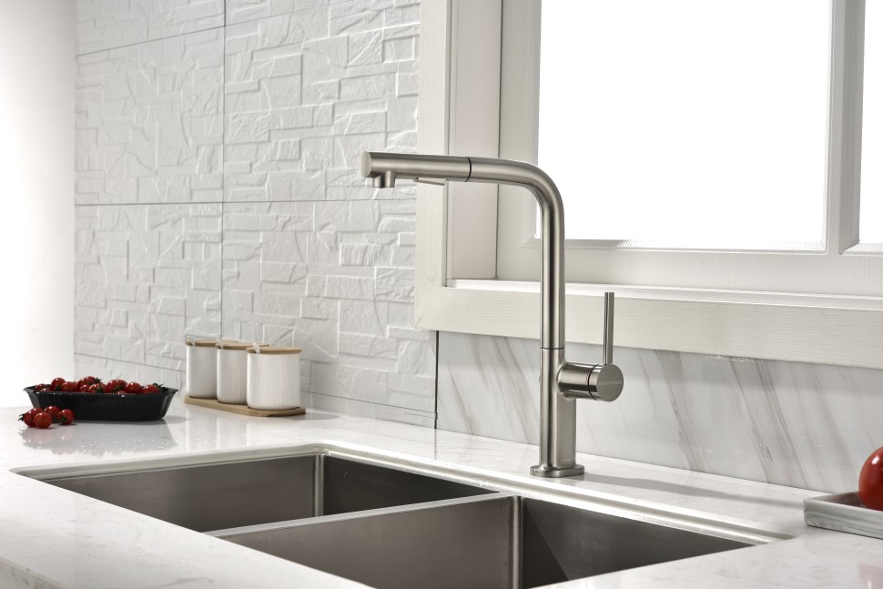 Смеситель для кухни Neo, никель, Ne214419-NI(BS), Starke-Paulmark