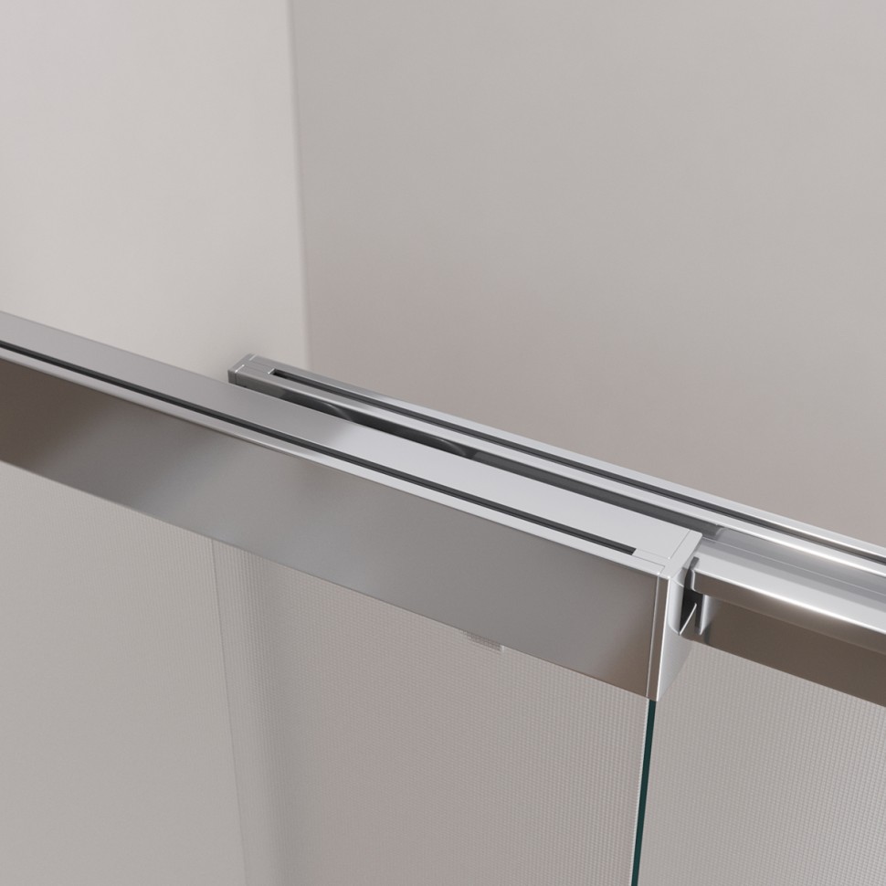 Душевая шторка на ванну CEZARES SLIDER-VF-11-90/150-P-Cr