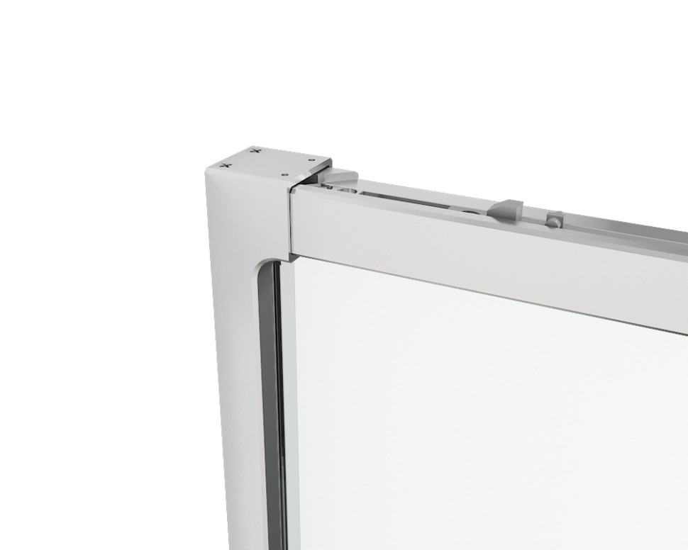 Душевой уголок Ultima VSR-7UL1010CL, 1000*1000, хром, стекло прозрачное