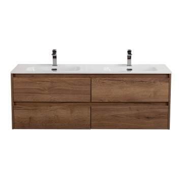 База под раковину подвесная BelBagno KRAFT-1200-4C-SO-2-RT Rovere Tabacco