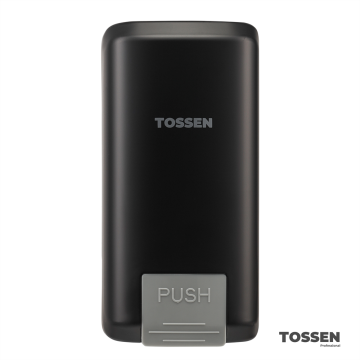 TOSSEN MN-7220 PB - механический дозатор жидкого мыла (коллекция «Матовый чёрный»)