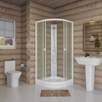 Душевая кабина Niagara Promo P80/13/MT/BK (80х80х200) 3 места