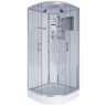 Душевая кабина Niagara Ultra NG-3012-01 (120х120х220) низкий поддон(16см),стекло матовое,4 места