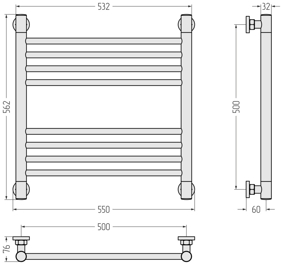 Богема+ прямая 500х500