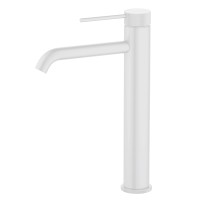 Смеситель для раковины-чаши Timo Saona 2411/16F белый матовый