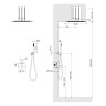 Душевая система встроенная с термостатом Timo Saona SX-2370/00SM хром