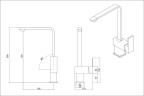 Смеситель EMAR EC-3014 3014.12 Оникс