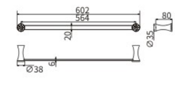 Полотенцедержатель 94308A