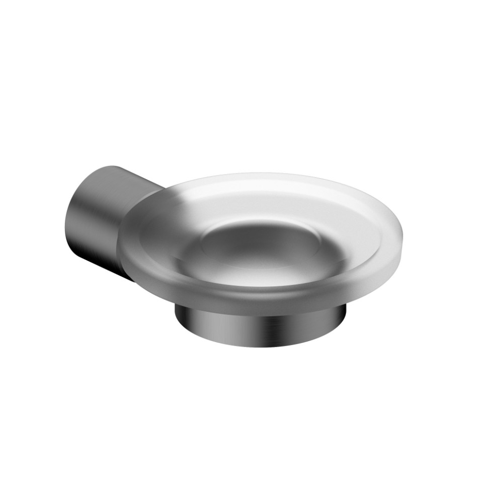 Мыльница с держателем ABBER Osten 316 AA185A8BGG брашированная оружейная сталь