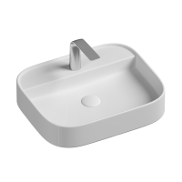 Умывальник чаша накладная прямоугольная Element 550x450x110мм