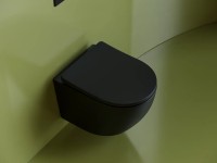 Подвесной унитаз Uno Rimless CN11001MB