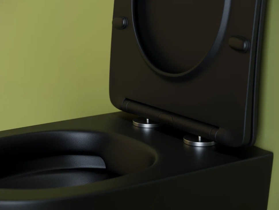 Подвесной унитаз Uno Rimless CN11001MB