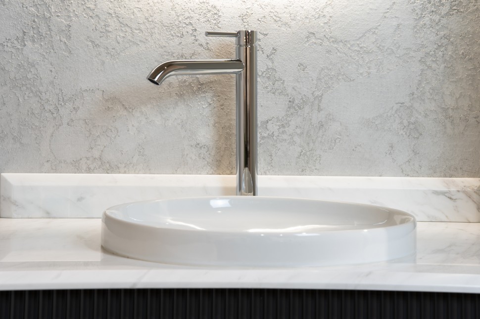 Смеситель ABBER Wasser Kreis AF8111 для накладной раковины, хром